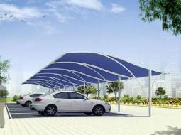 张拉膜结构车棚的特点