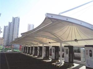 防雨充电桩停车棚