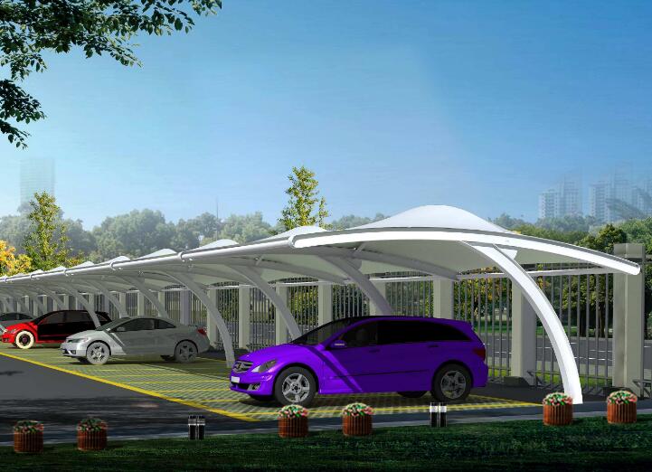 膜结构充电桩1