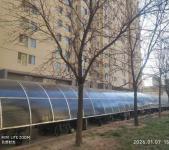 北部时光车棚施工