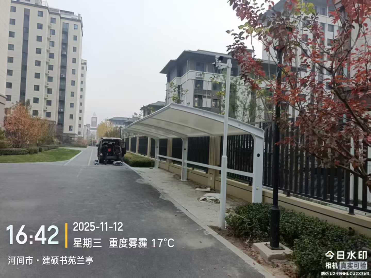 河间建硕书苑兰亭安装案例